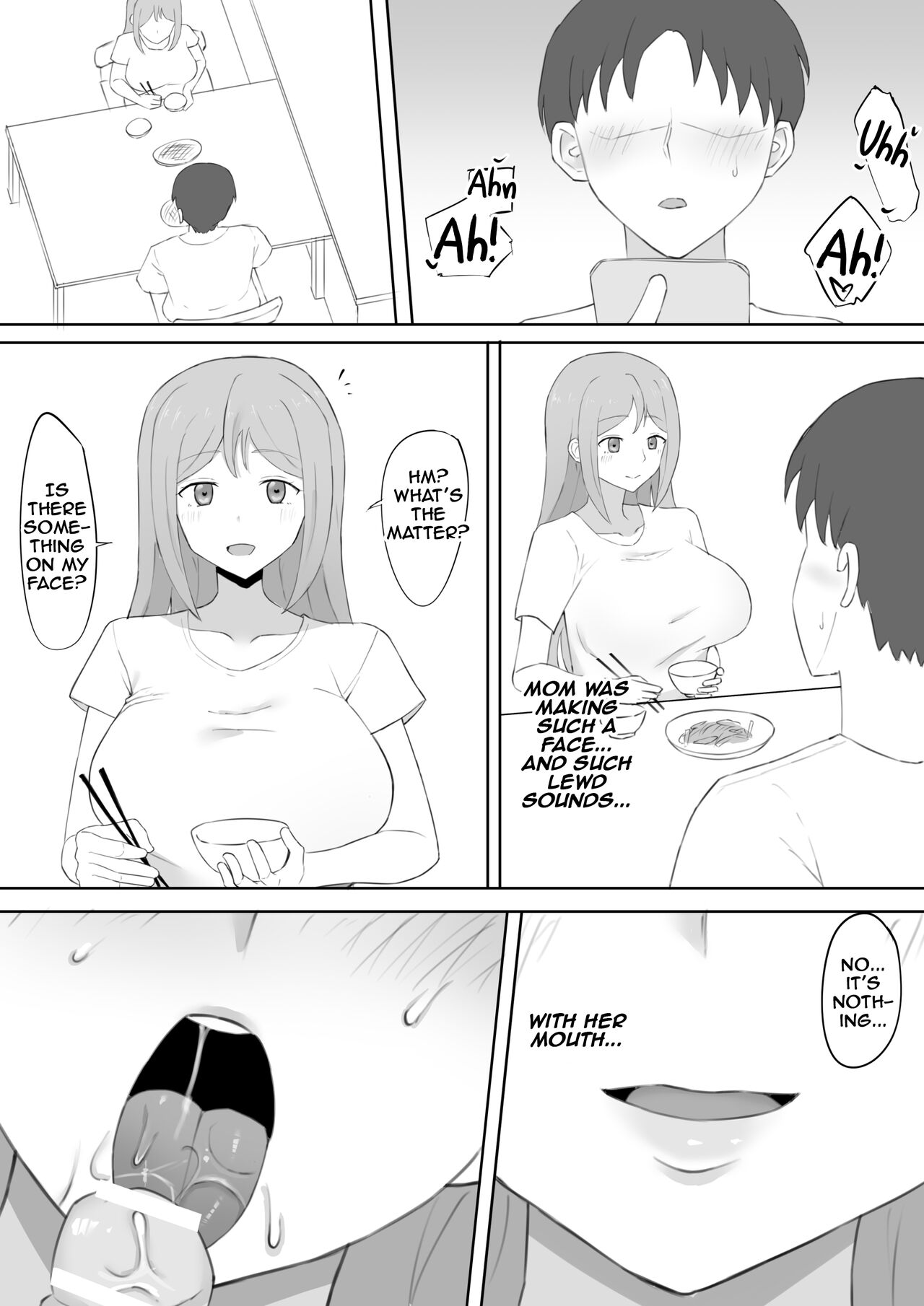 Odosare Haha | Blackmailed Mother - Page 19