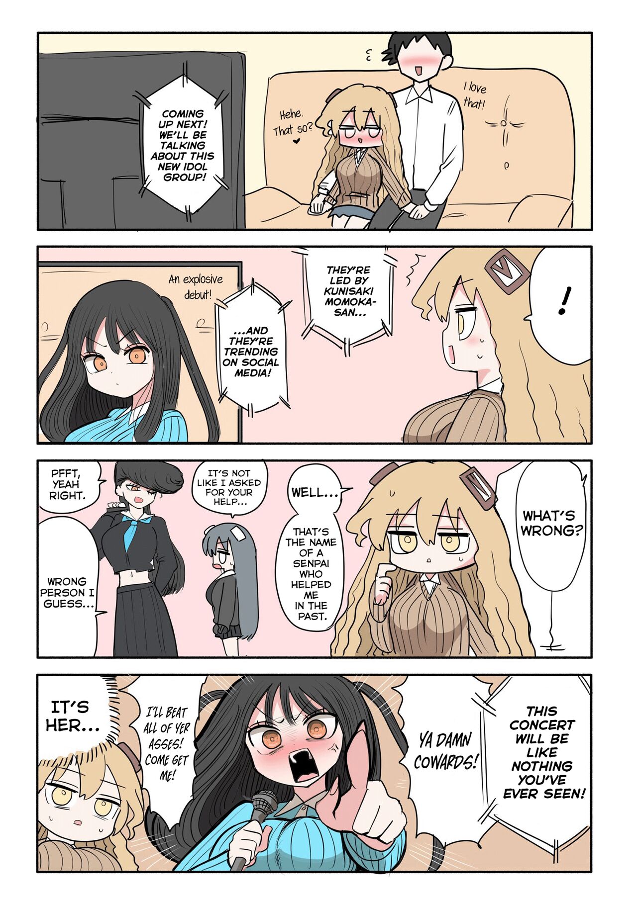 [Zurikishi] Furyou Idol-chan Bakutan | The explosive popularity of the delinquent Idol-chan [English] [Kyuukei] - Page 7