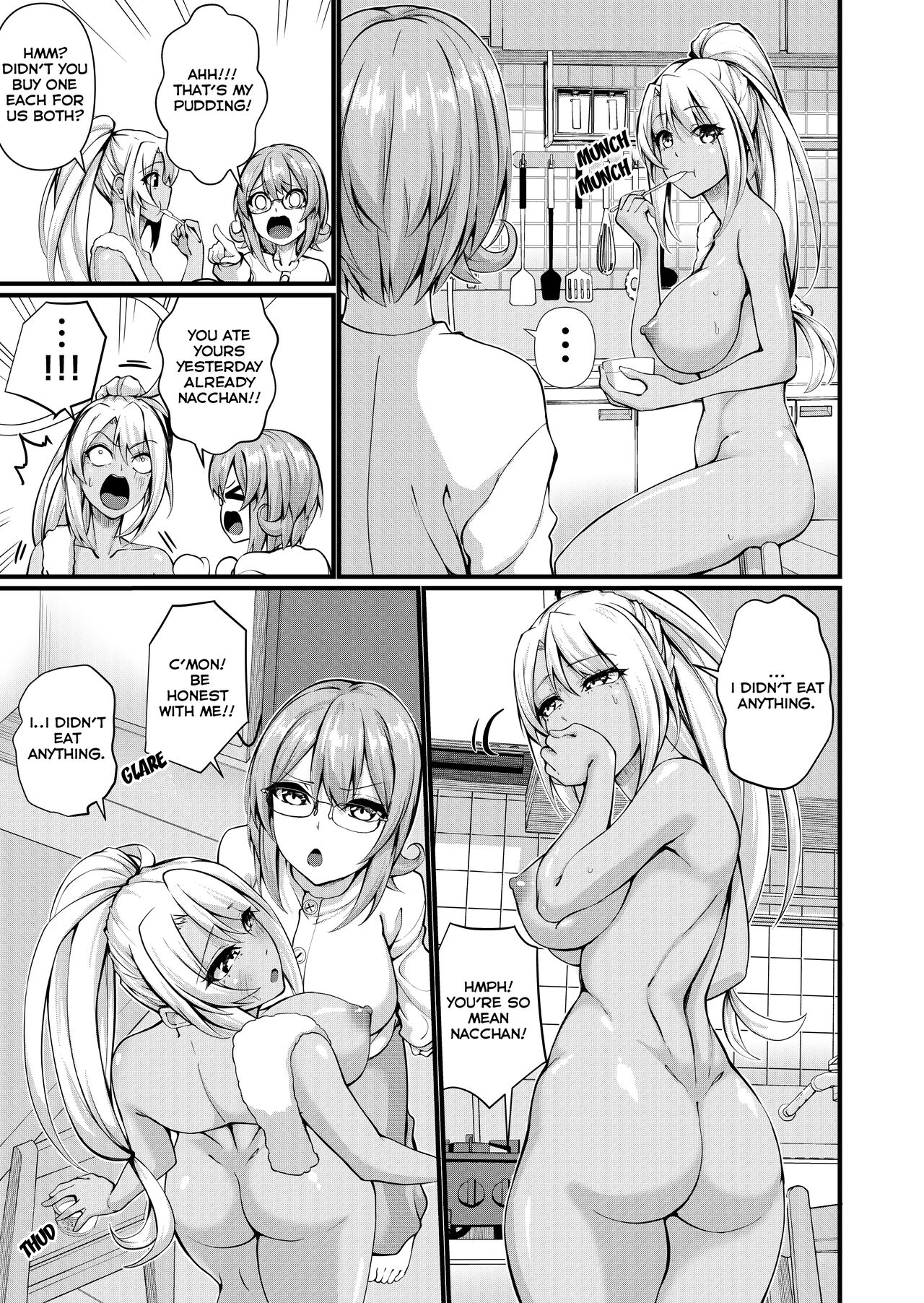 [Gokuraku-Mikaduki (Ginger.L)] Futanari Gym Shokuin-chan x Majime Koukou Kyoushi-chan 2 - Futanari Gym Employee Serious Highschool Teacher 2 [English] - Page 14