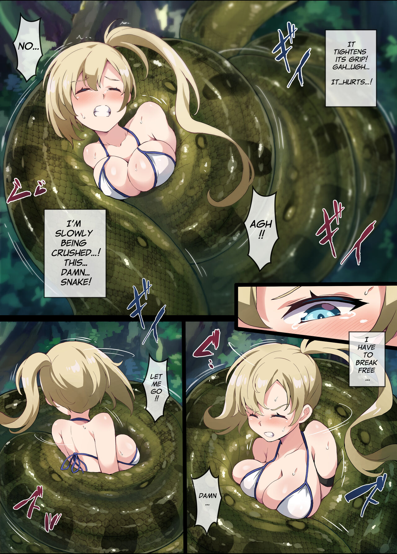 [Mist Night (Co_Ma) Hell Of Squeezed (Daisy) [English] - Page 9