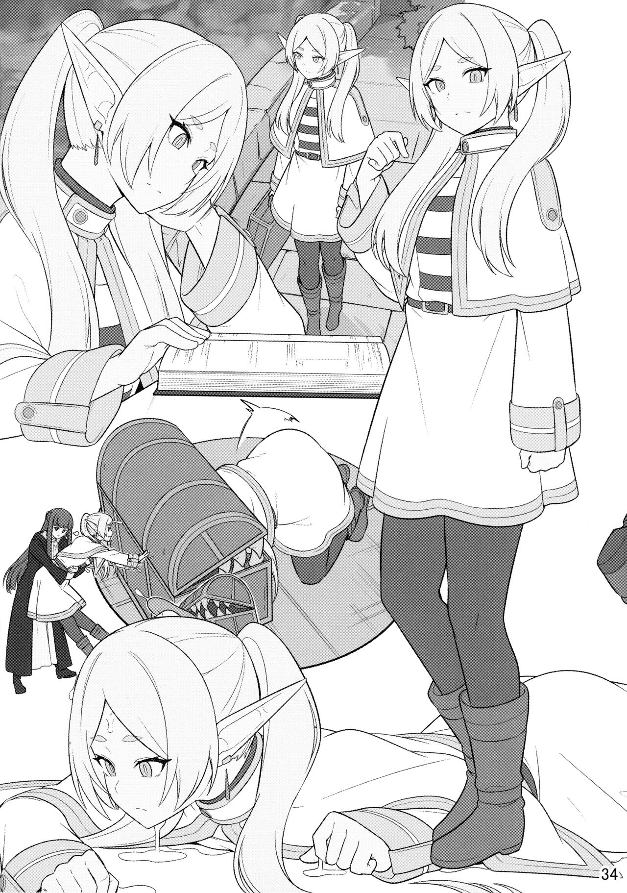 Frieren's Chotto H na Hon - Page 36