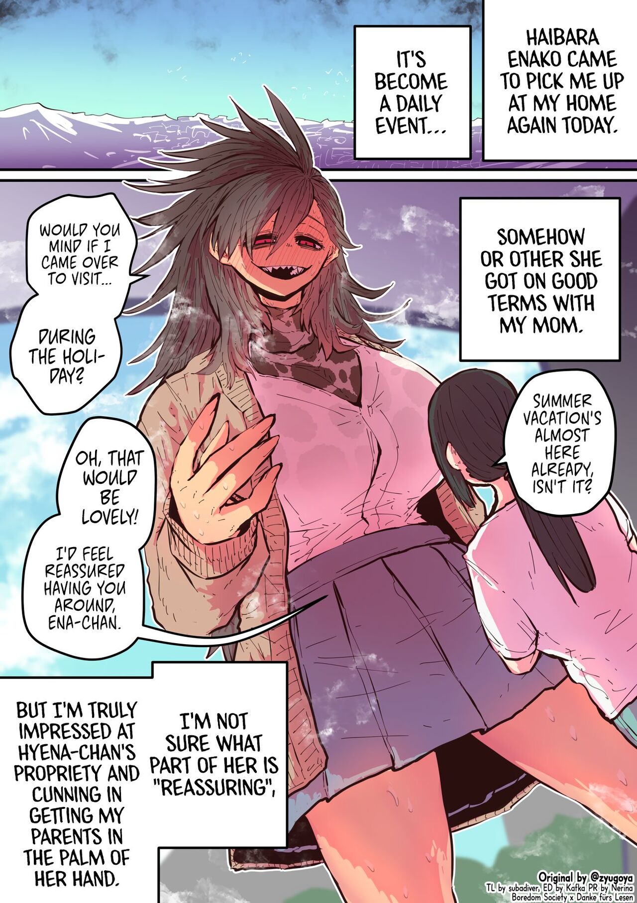 Being Targeted by Hyena-chan - Page 28