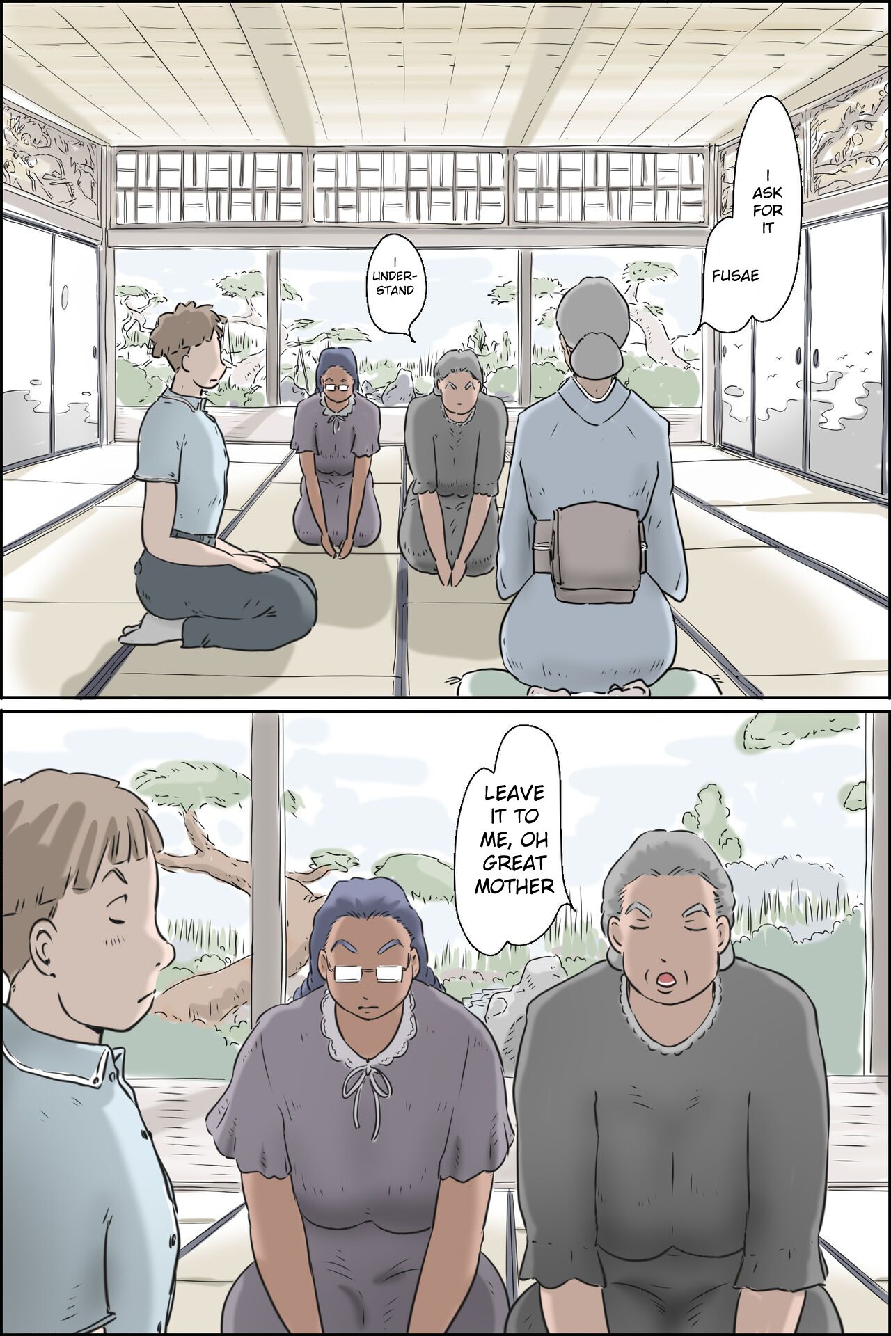 [Zenmai Kourogi] Nagare sei no ninkatsu Pandemikku (Fusae-hen) | Clear Stream Pregnancy Pandemic [English] [TheHentaiDon] - Page 2