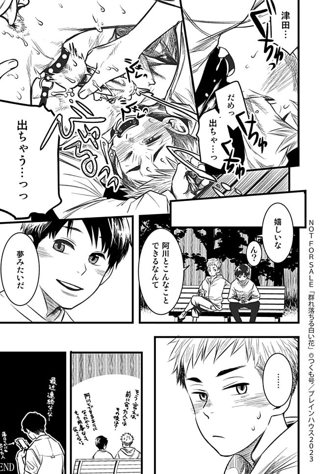 White flowers falling in clusters - Page 185