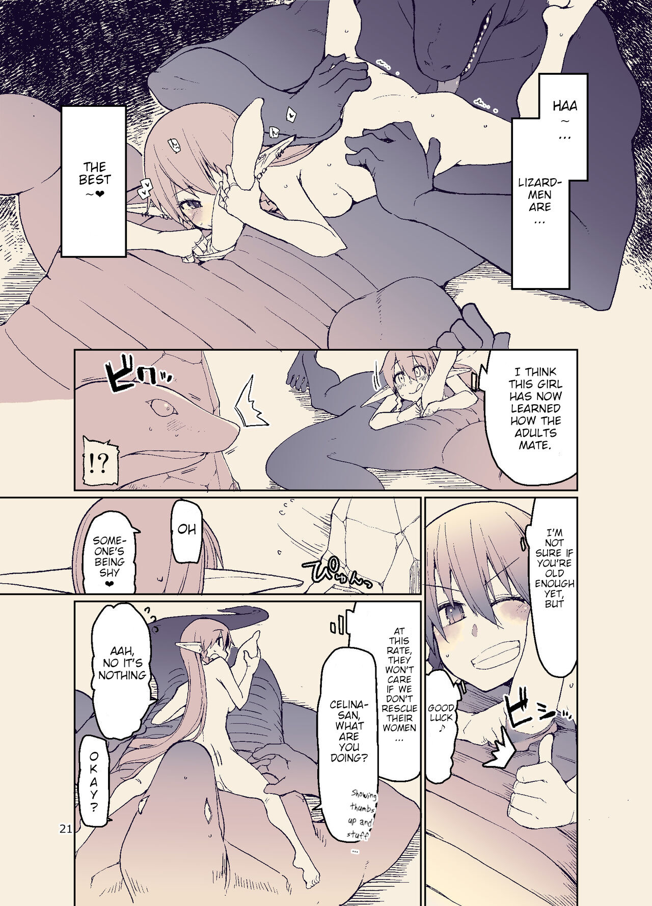 Dosukebe Elf no Ishukan Nikki 11 - Page 22