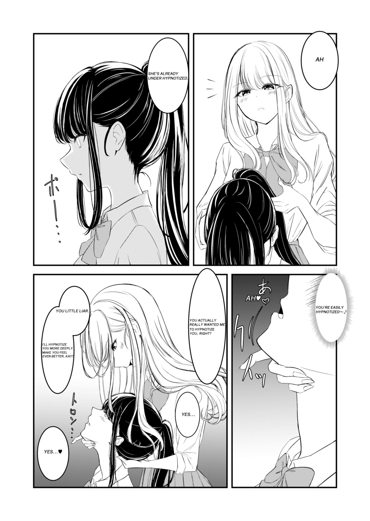 Yuri comic Part 1,2 and 3. - Page 10