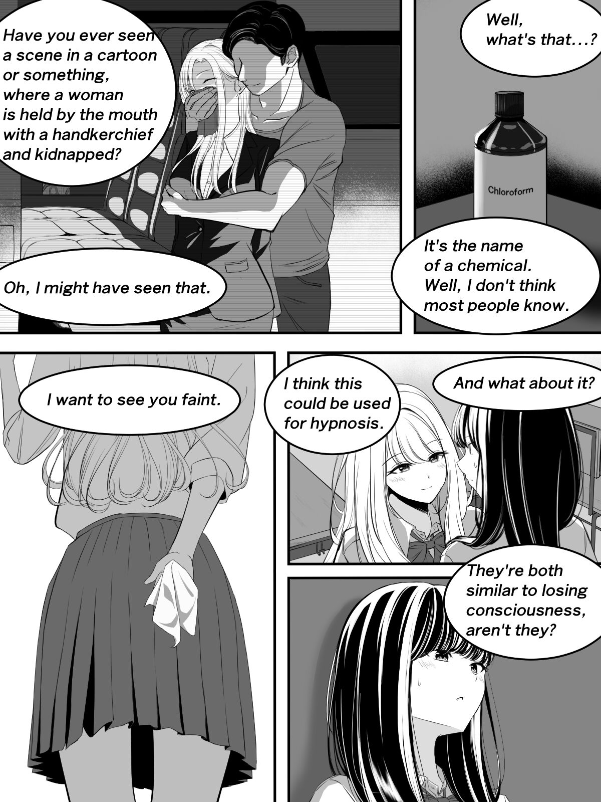 Yuri comic Part 1,2 and 3. - Page 12