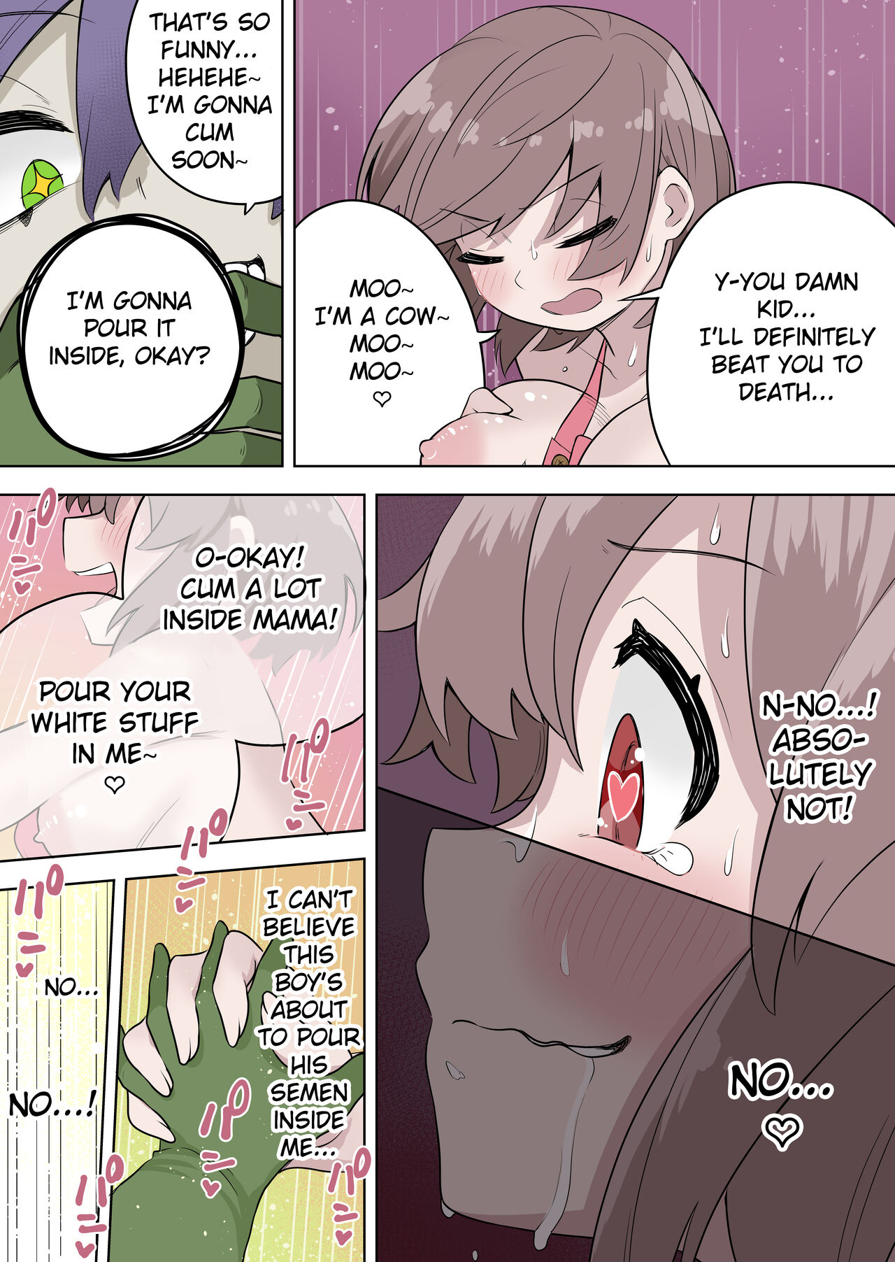 Saikyou Hero TS Mama Ochi - Page 27