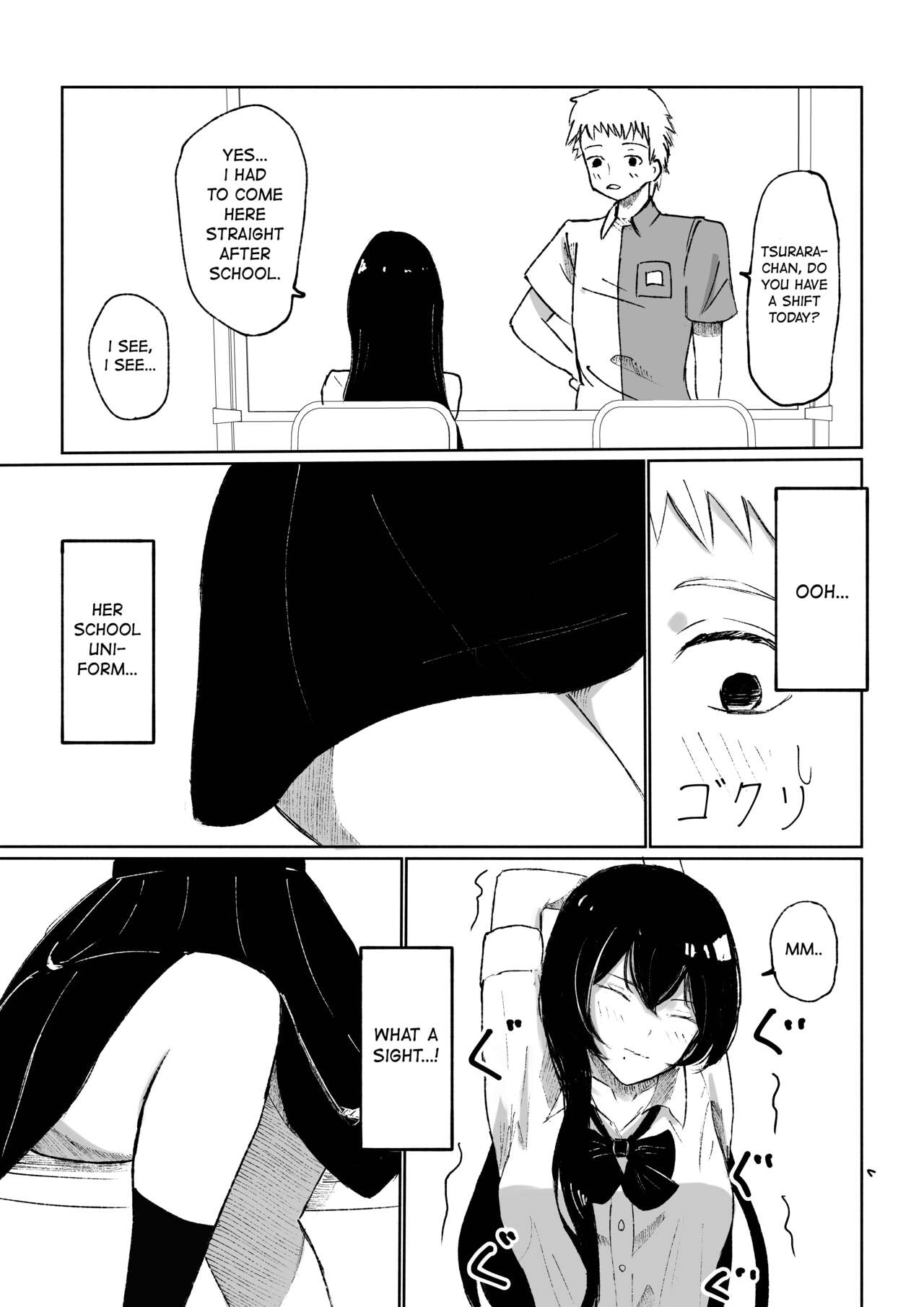 [Roki] Baito-saki ni Iru JK no Dorei ni Ochiru made no Hanashi | How I Became the Slave of a Highschool Girl from my Part-Time Job [English] - Page 6