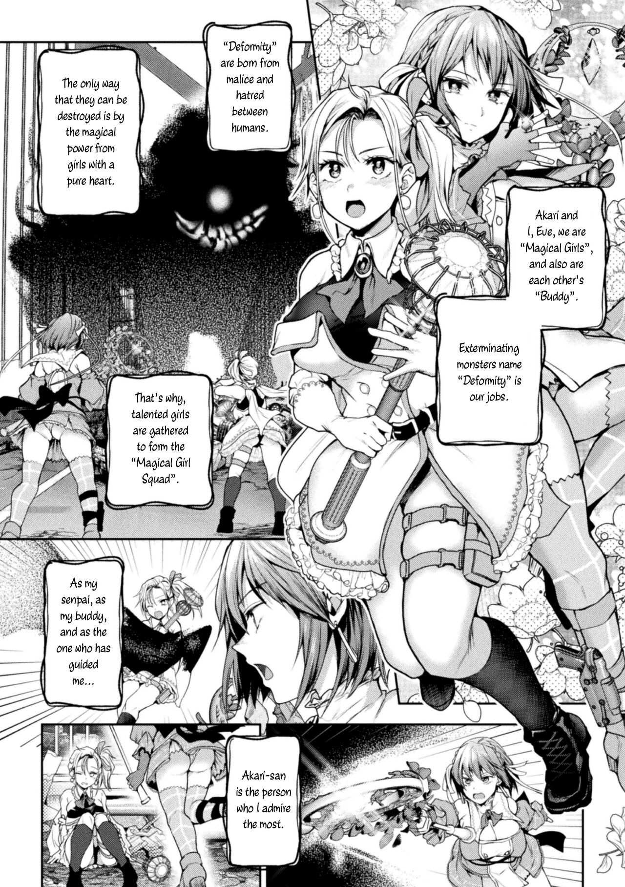 When Magical Girls Kiss Chapter 1| Eigyou Mahou Shoujo ga Kiss Shitara Chapter 1 - Page 4