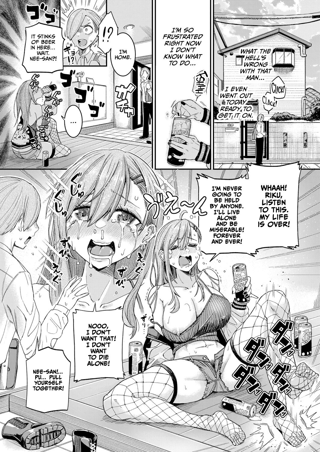 Nagachichi Ponkotsu Onee-chan wa Otouto to Pakoritai | Big Sister With Drooping Tits Wants to Fuck Her Little Brother - Page 2