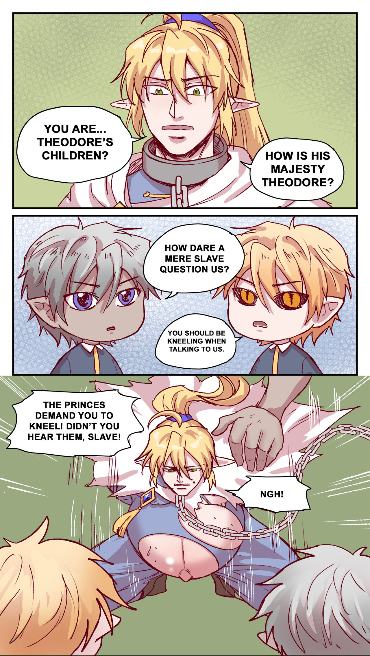 【DARK STORY】THE MERCENARY AND THE ELF KING - Page 42