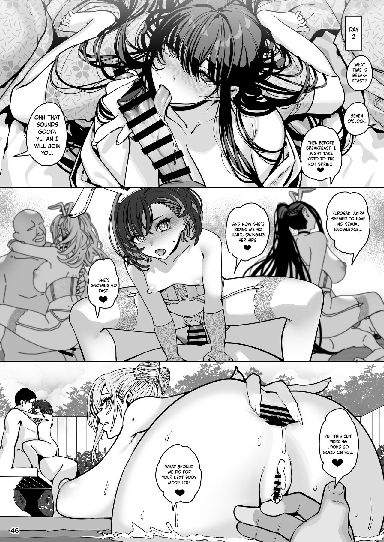 Kanojo Saimin 3 | Hypnosis Girlfriend 3 - Page 47