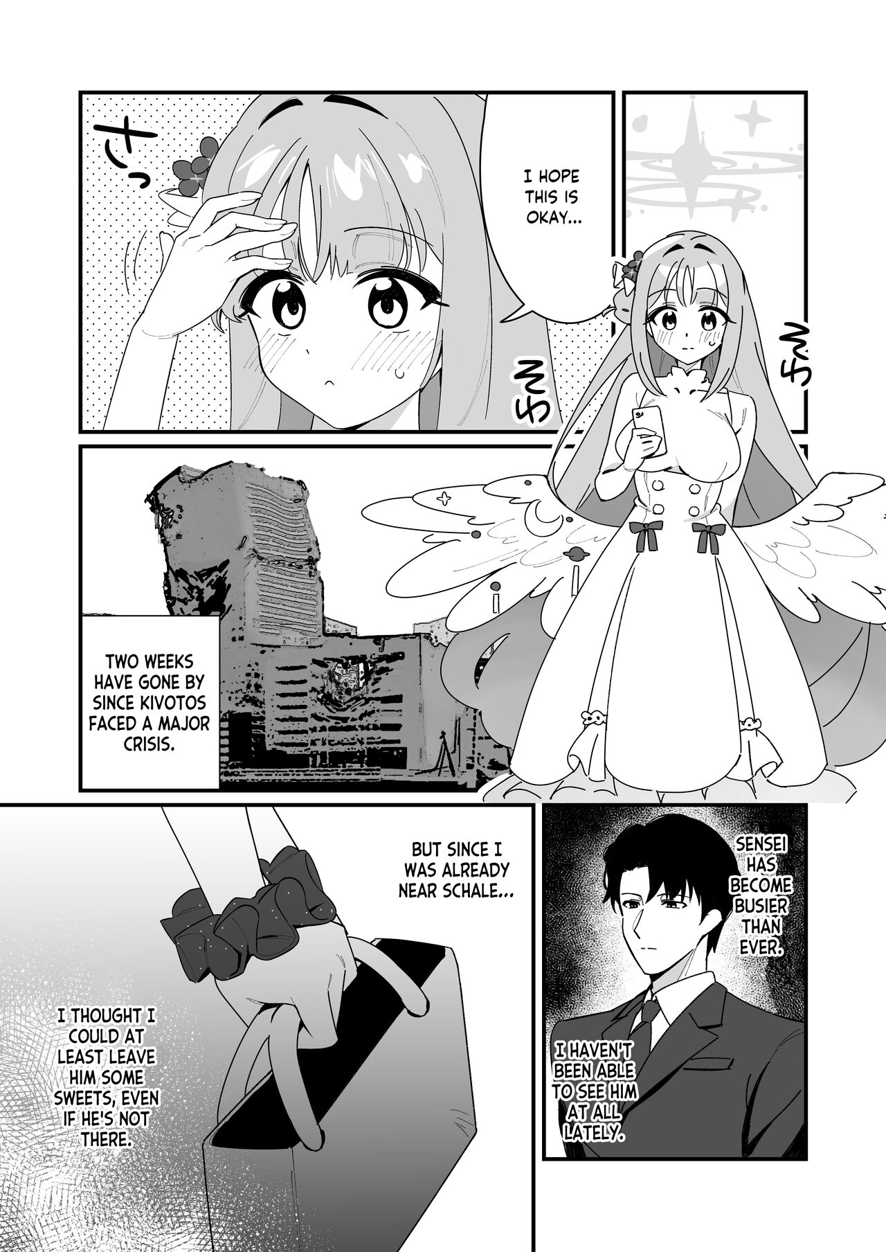 [Samayou Majin (Saionji Mayoi)] Ohime-sama wa Ouji-sama o Tasuketai! - The Princess wants to Save the Prince (Blue Archive) [English] [Tea Party Scans] [Digital] - Page 3