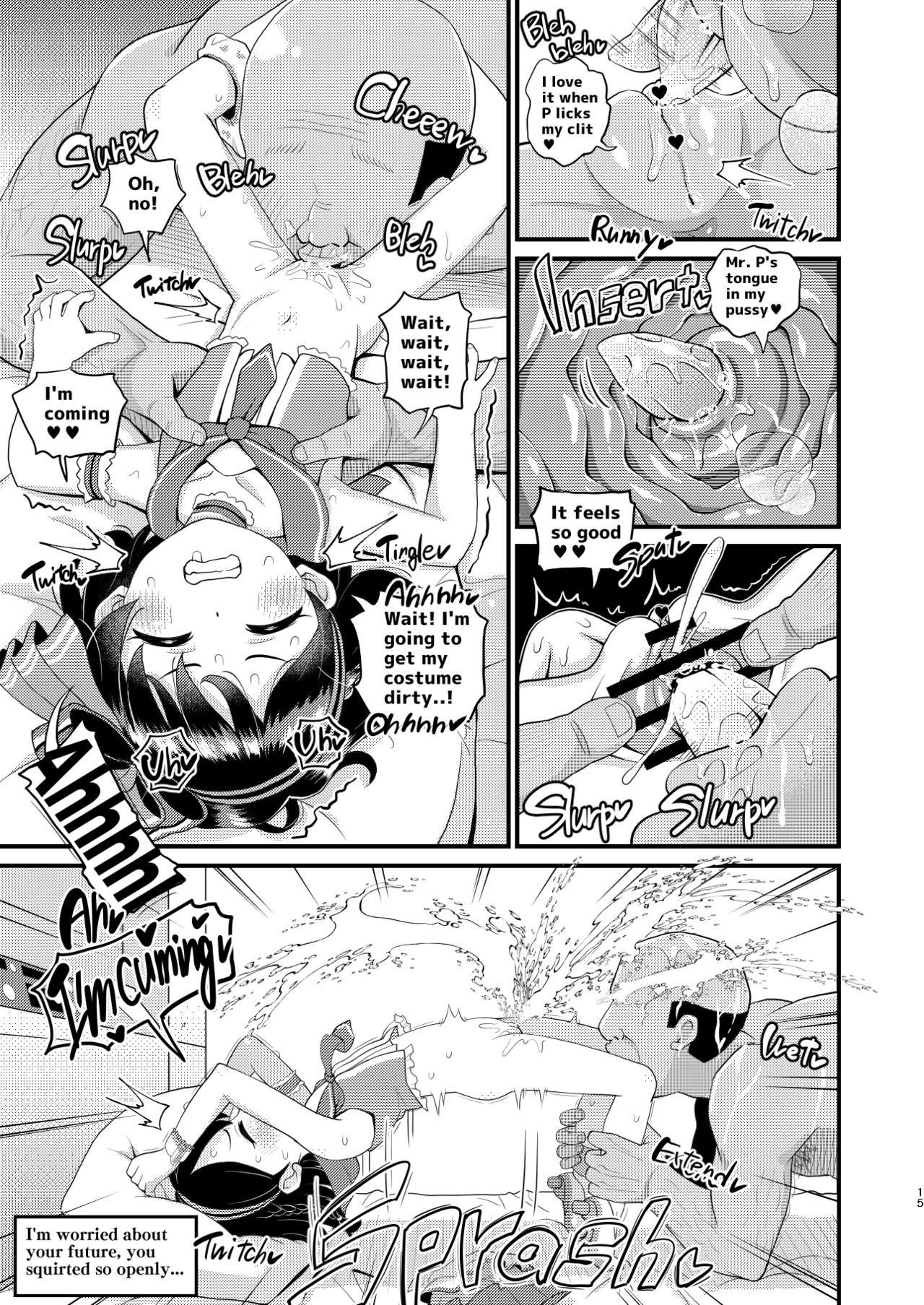 Sasaki Chie 11yo JS Idol no Gachi Koubi - Page 15
