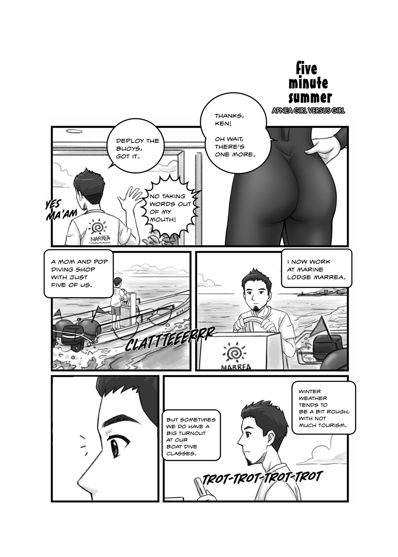 Apnea Girl Versus Girl - Page 10