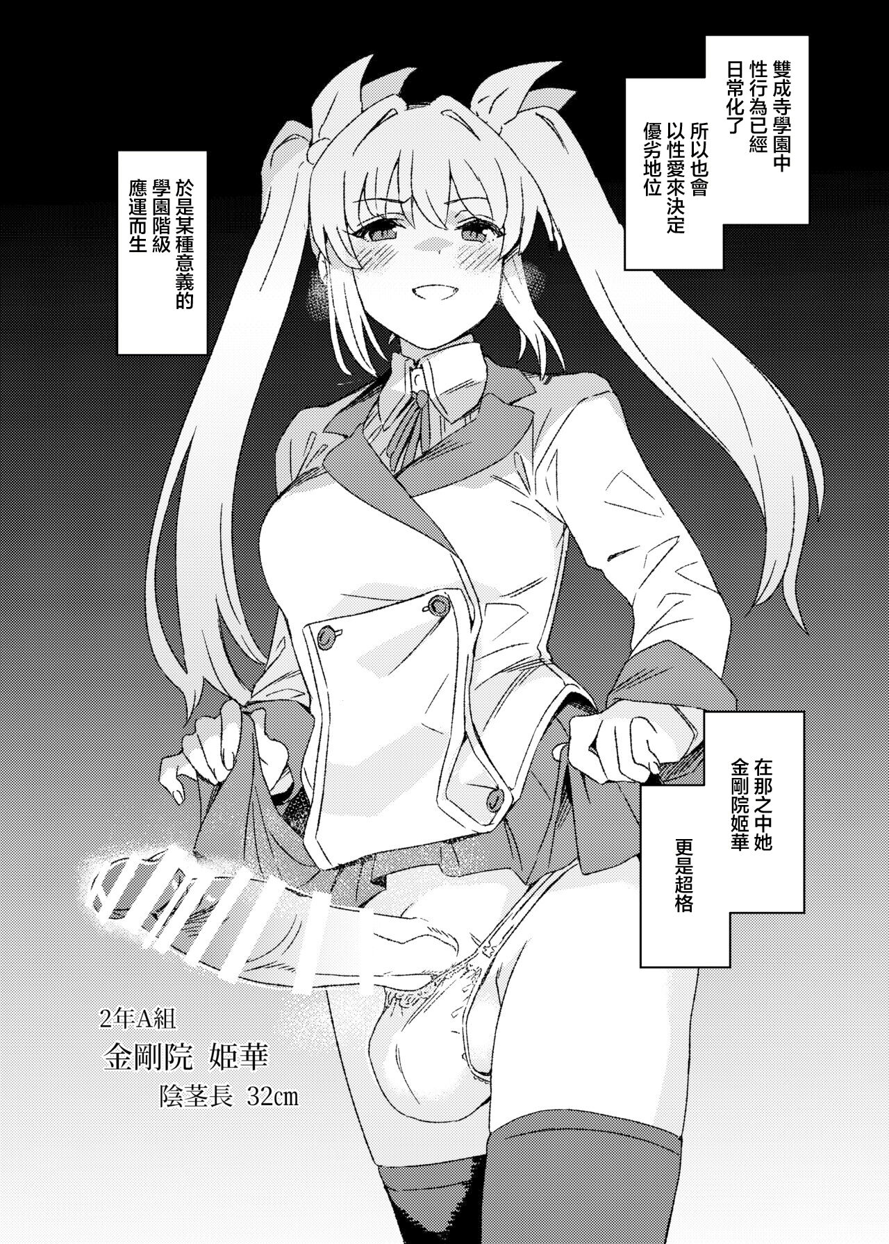 Futanari Jijo Gakuen Gakunai Report - Page 10