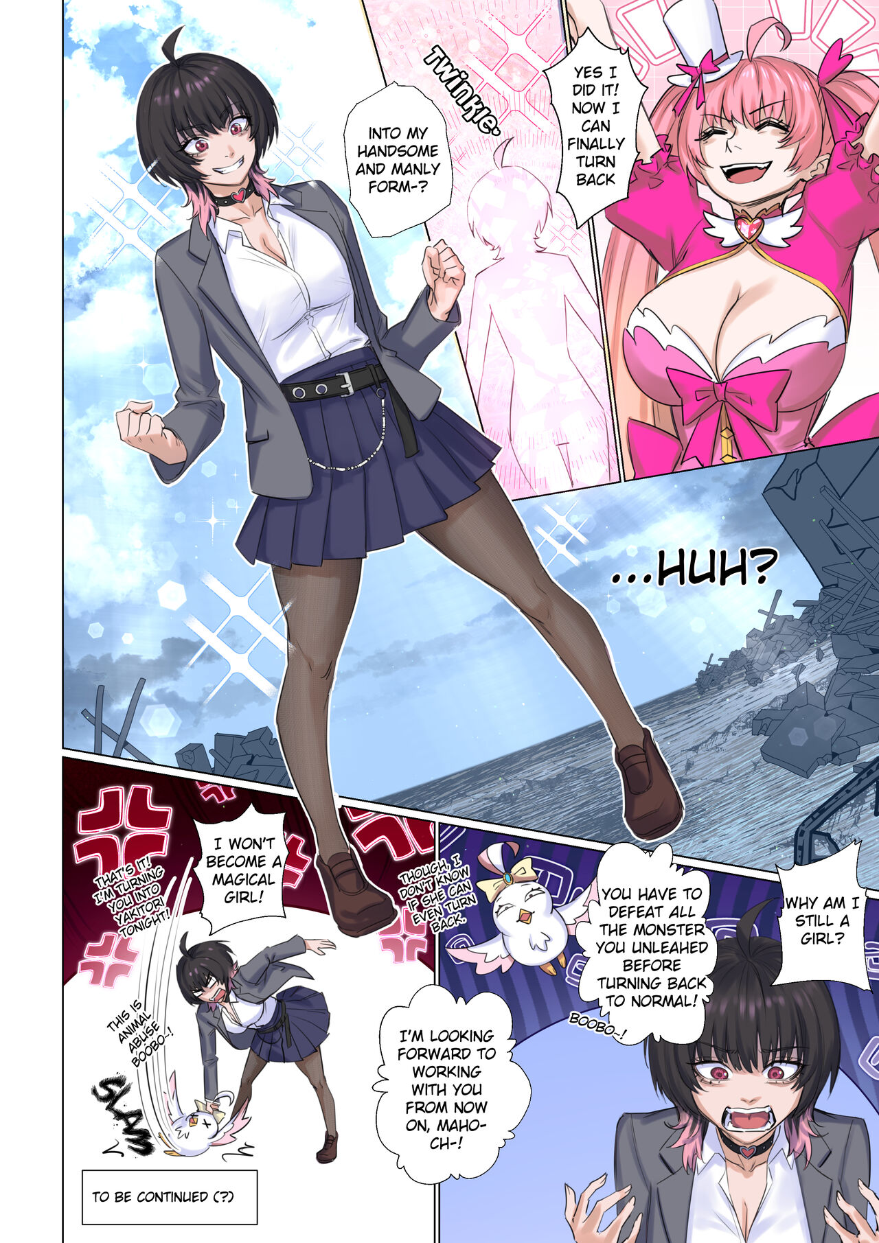I Won't Become a Magical Girl! - Page 18