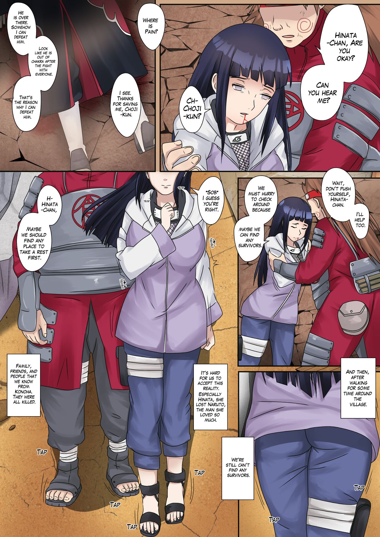 Hinata x Choji + Extra Version - Page 4
