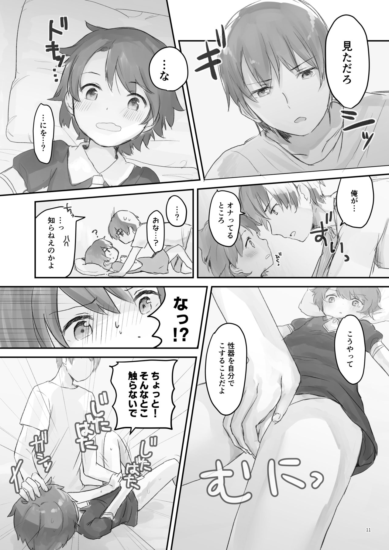 Namaiki na Imoto wo Daitai Te Dake de Ikasemakuru - Page 10