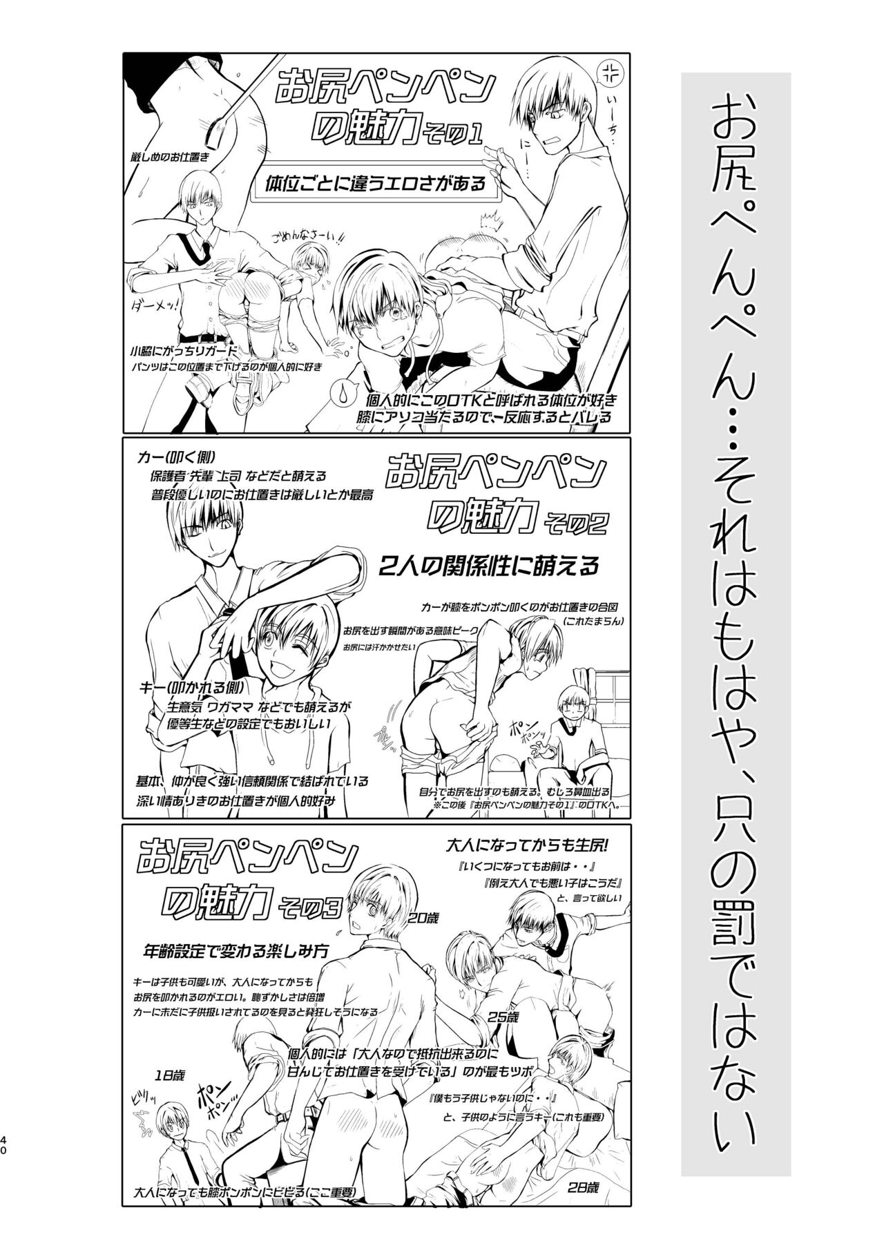 僕のお尻を叩いてくれない？～尻フェチとの秘密取引～ - Page 40