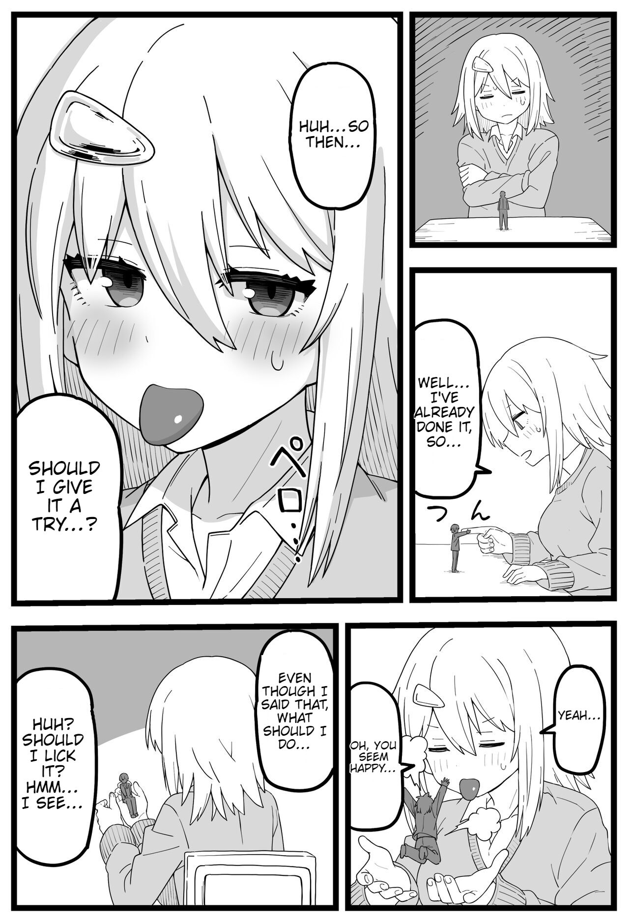 The Manga about Being Physically Eaten by a Giant Classmate - Page 11