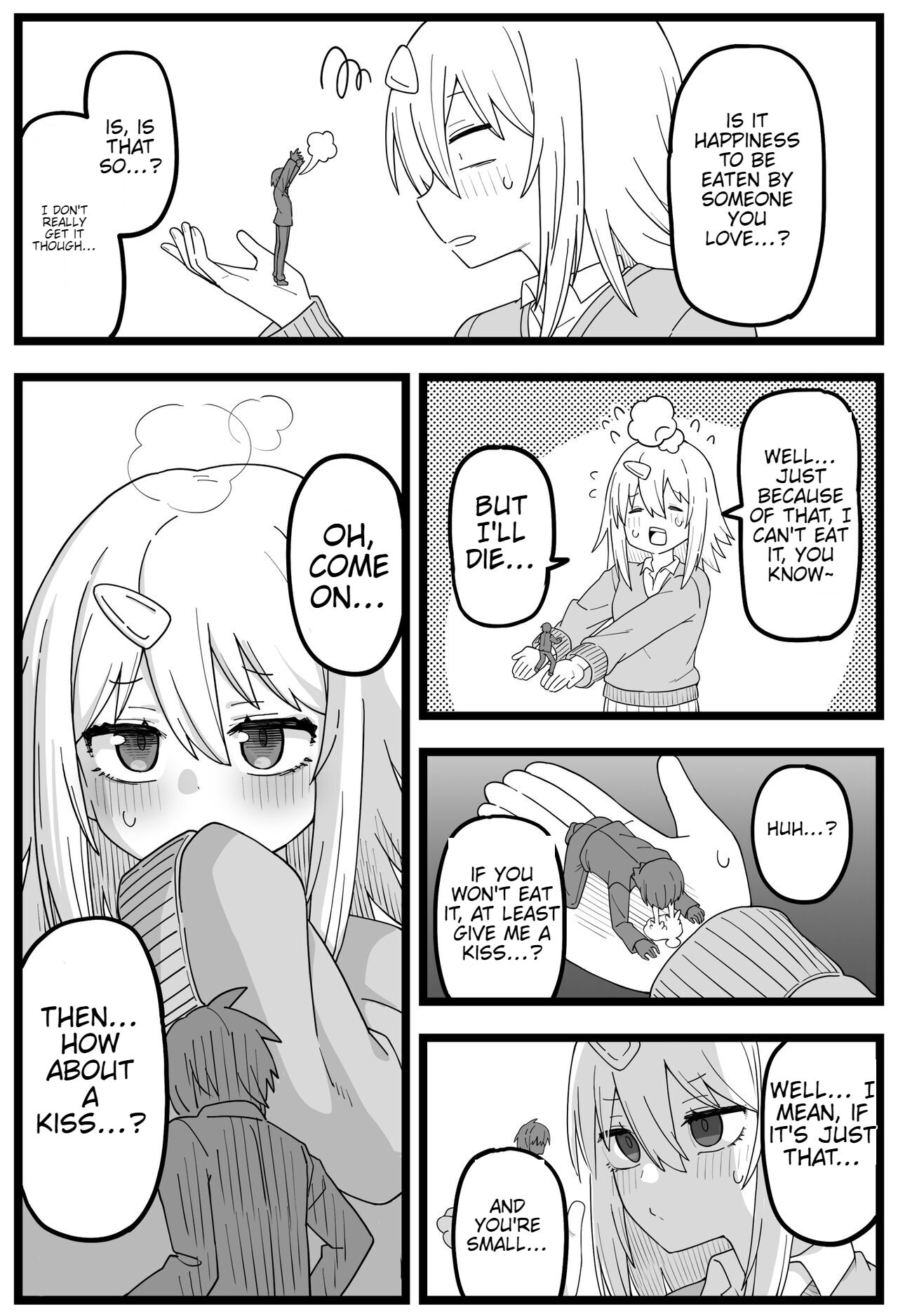 The Manga about Being Physically Eaten by a Giant Classmate - Page 6