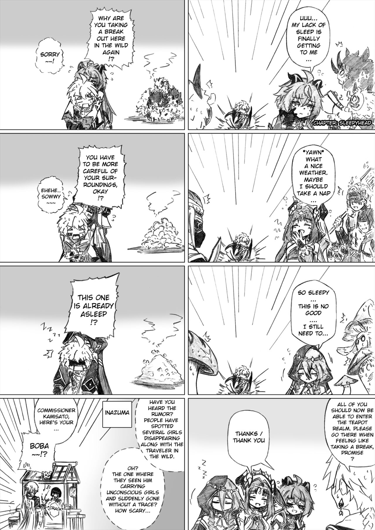 KuroCrimson Genshin Impact Manga Vol 5 - Page 22