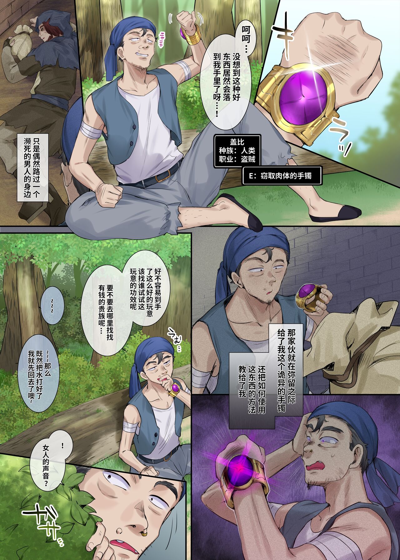 Nikutai Dorobou no Udewa | 窈取肉體的手鐲 - Page 3