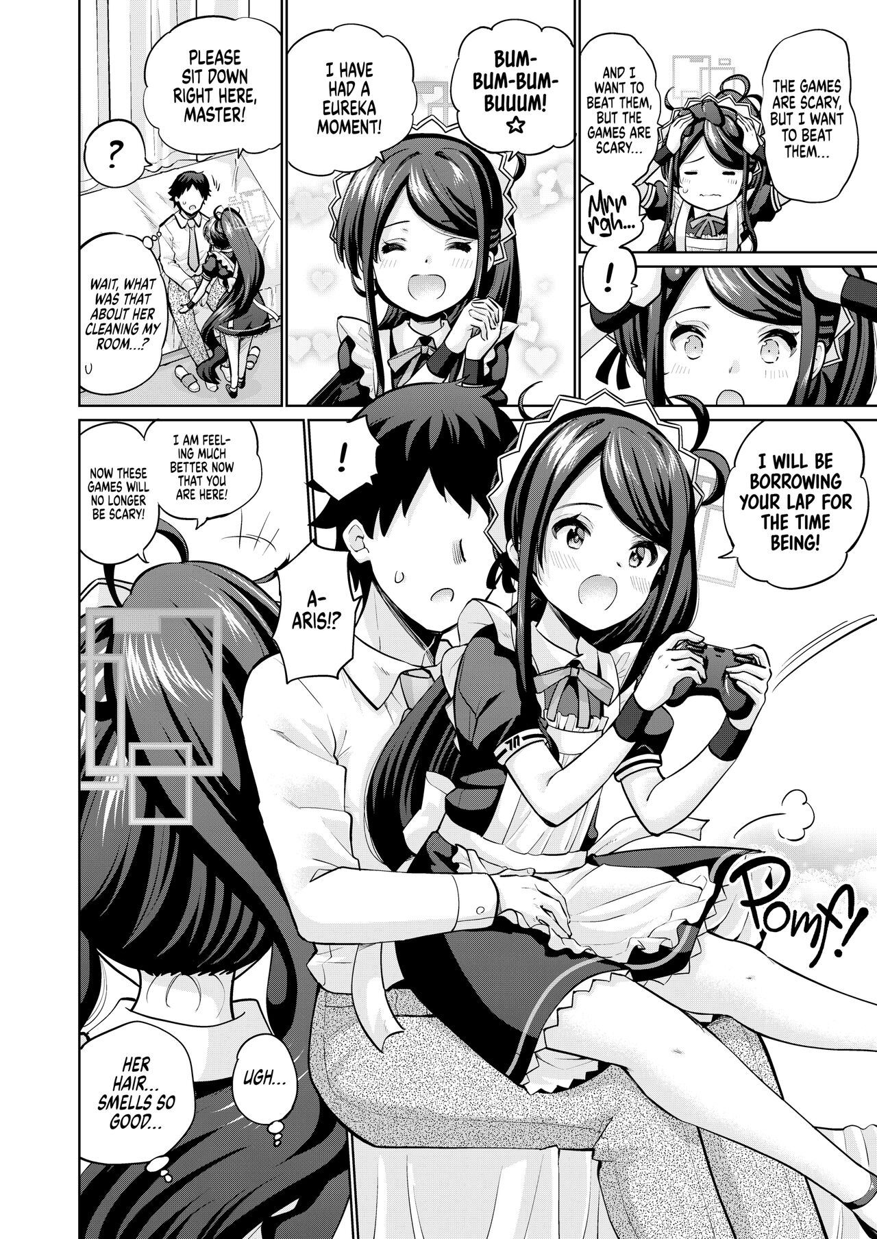 Goumou Maid Alice wa Suki desu ka - Do you like hairy maids Alice? | You Would Rather That Aris Did NOT Trim That Place? - Page 3