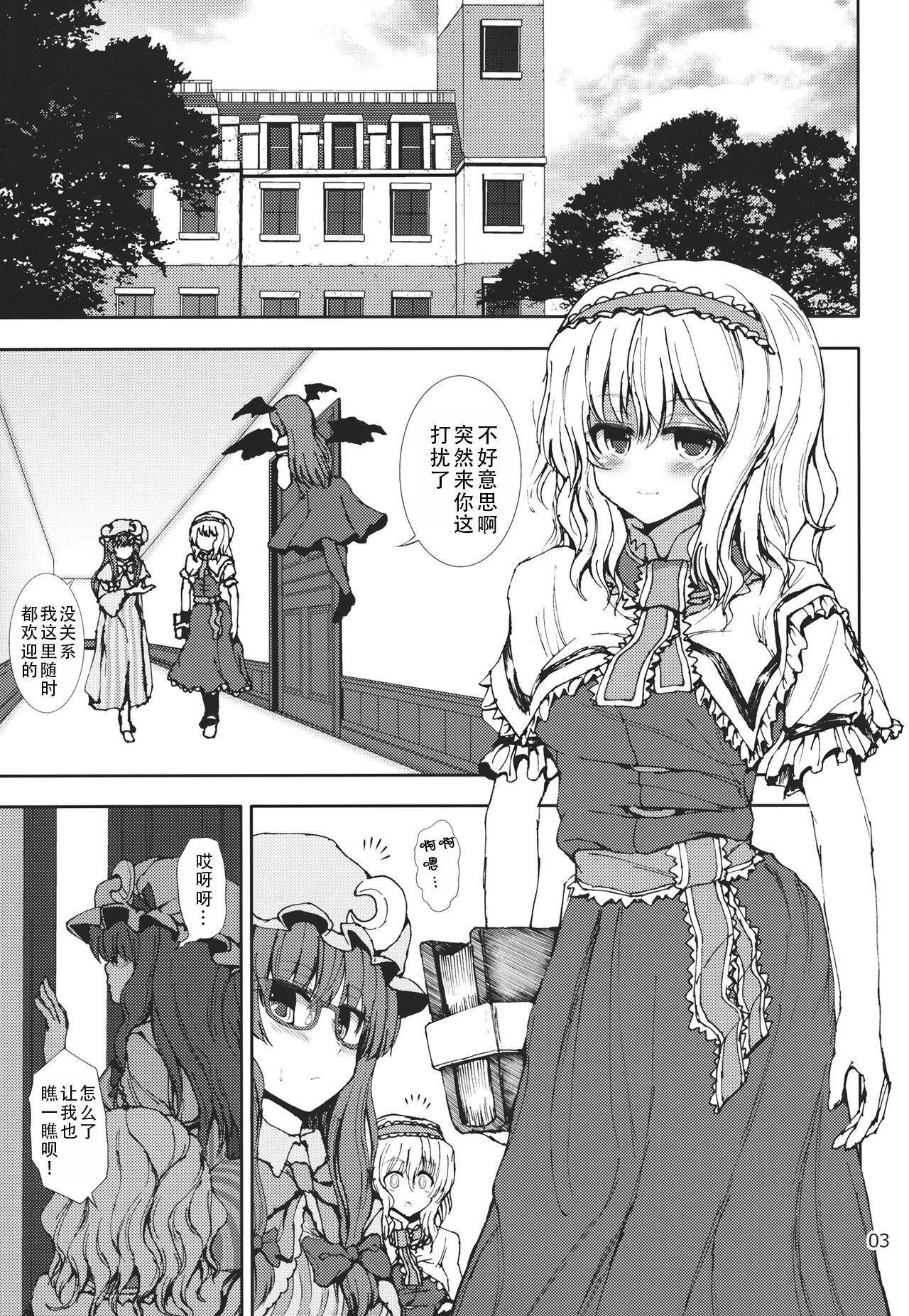Alice to Patchouli no Yoasobi Time!! | 爱丽丝和帕秋莉的夜间游戏时间!! - Page 3