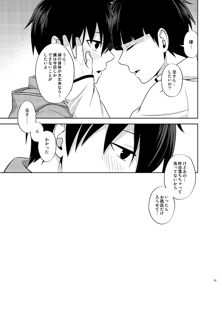 Ritsu to Boku Dake no, Mainasu 2 ℃ no - Page 13