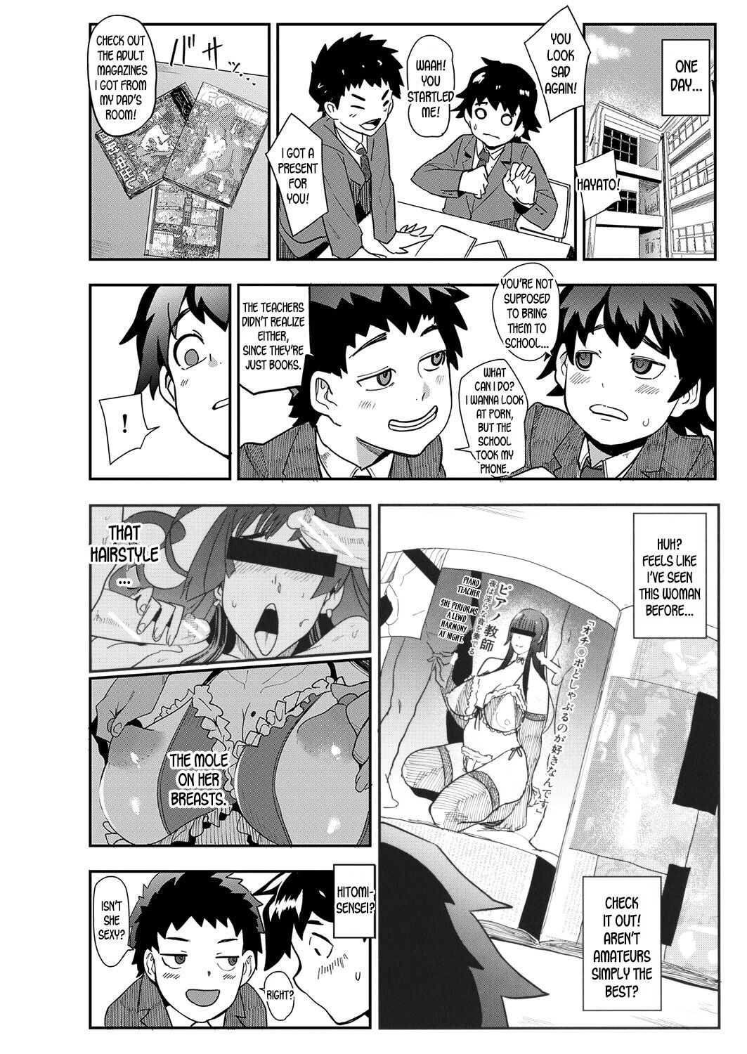 Mama-tachi no Kyouikuteki Ochinpo Shidou - Page 9