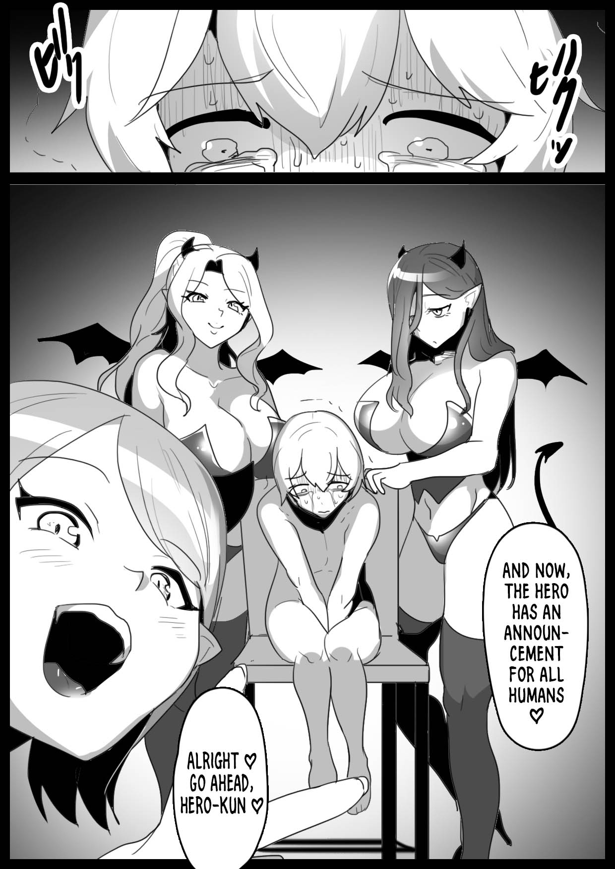 A story about a cheat-class hero being level-drained by low-class succubi and publicly executed. - Page 6