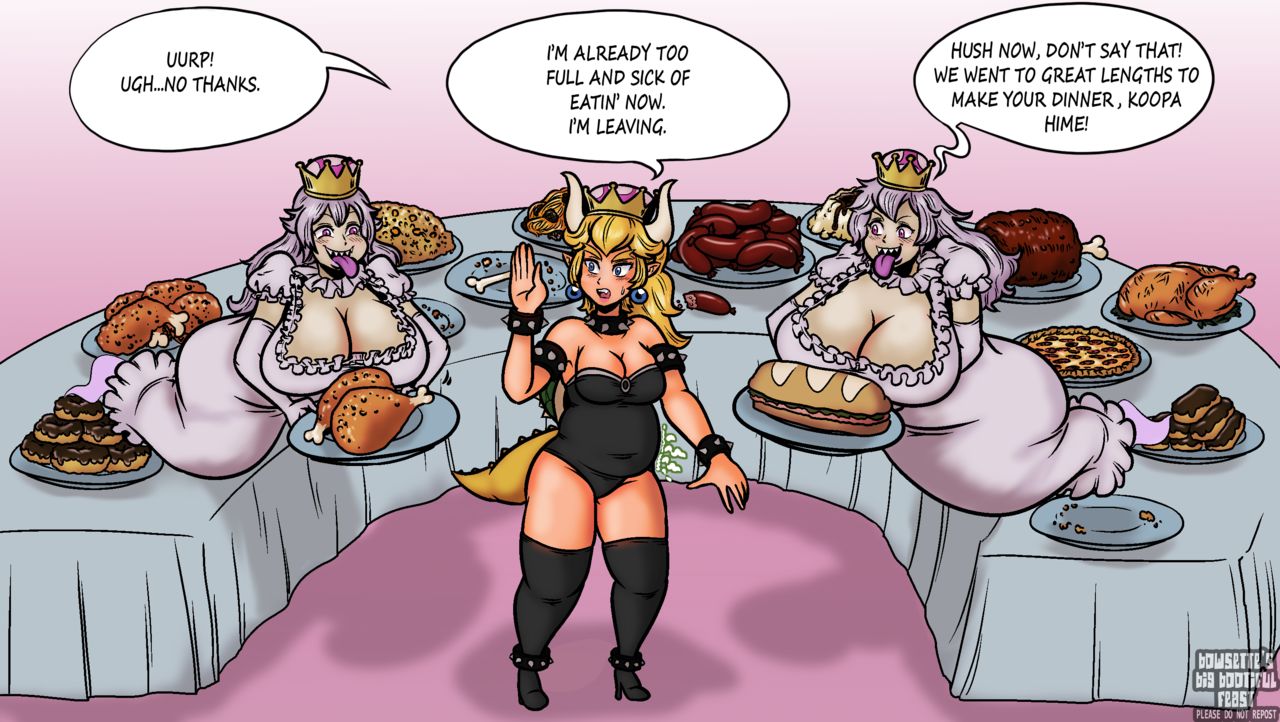 Bowsette's Big Bootiful Feast - Page 1