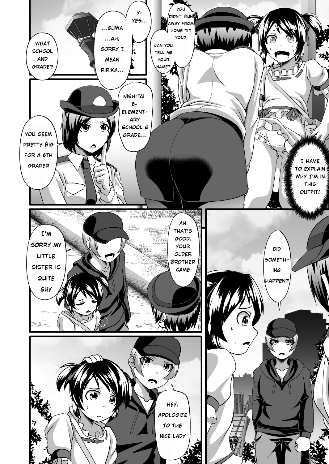 Futanari daughter and cute papa role reversal - Page 22