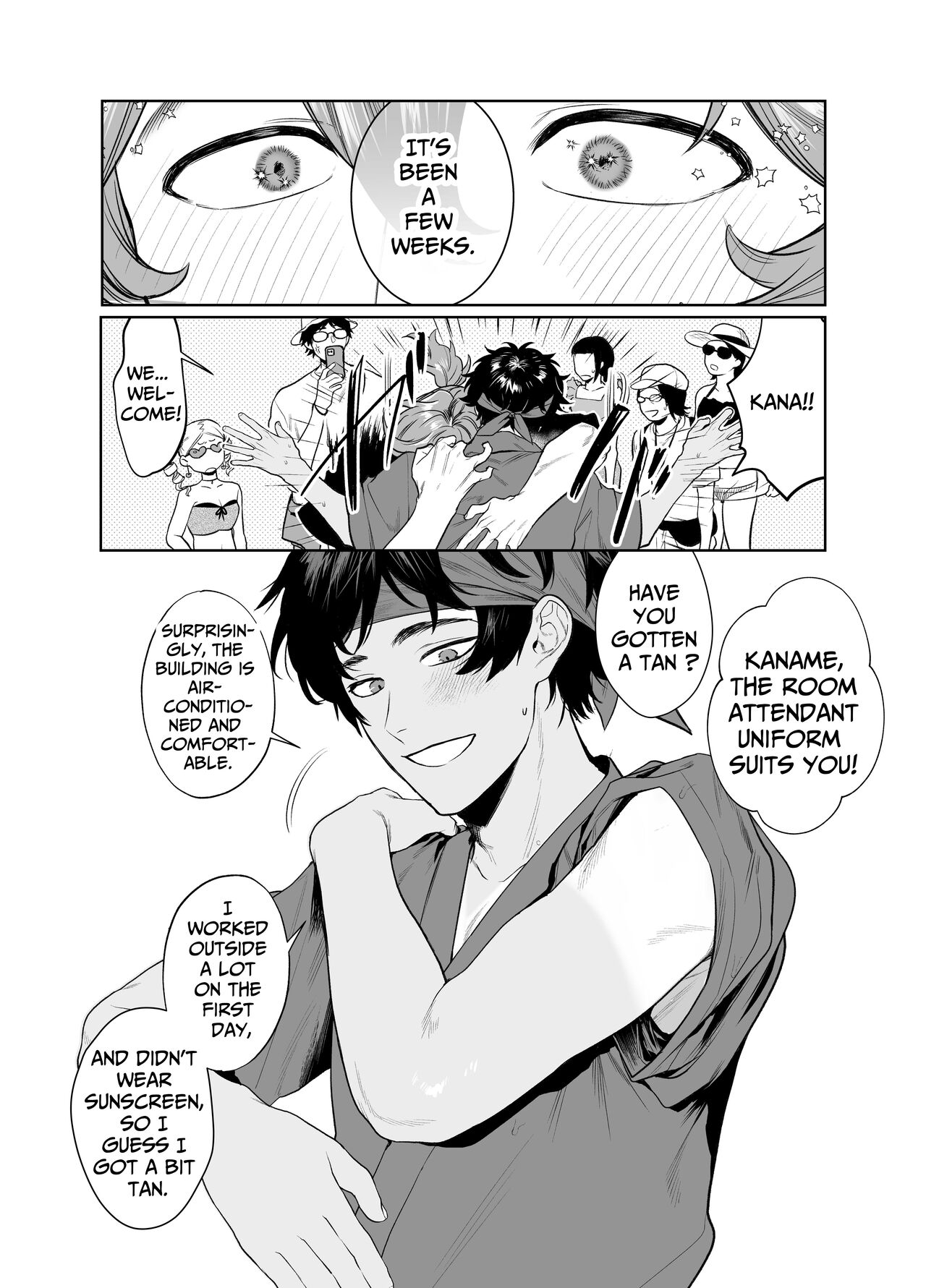 [Club Renew (Teniya Yoshiwaki)] Baito-saki wa Yari Heya | My Part-time Job Is A Sex Room [English] - Page 7