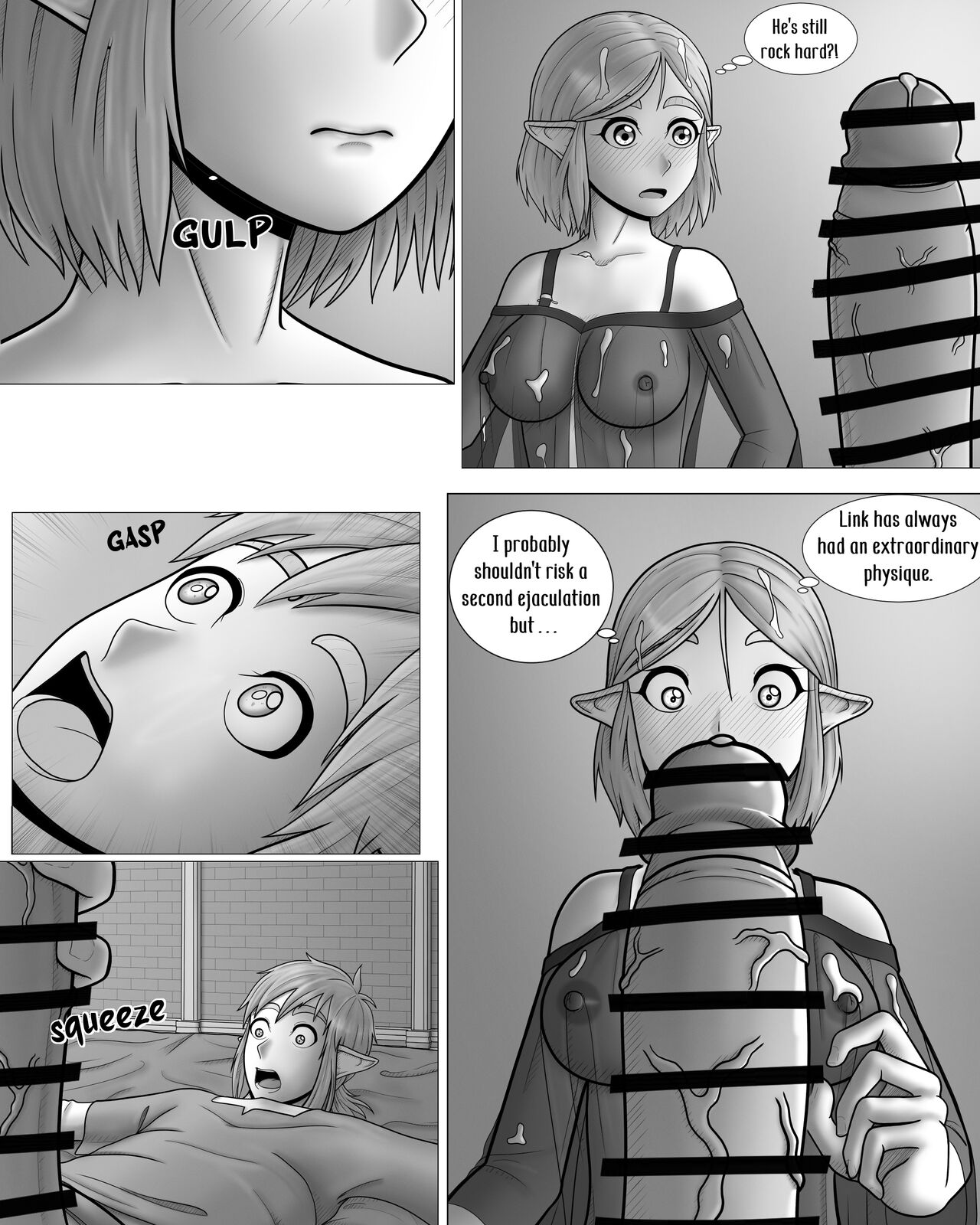 [Hentia-chan] Zelda no Densetsu -Princess to no Night- | The Legend of Zelda -A night with the Princess- (The Legend of Zelda: Tears of the Kingdom) [English] - Page 14