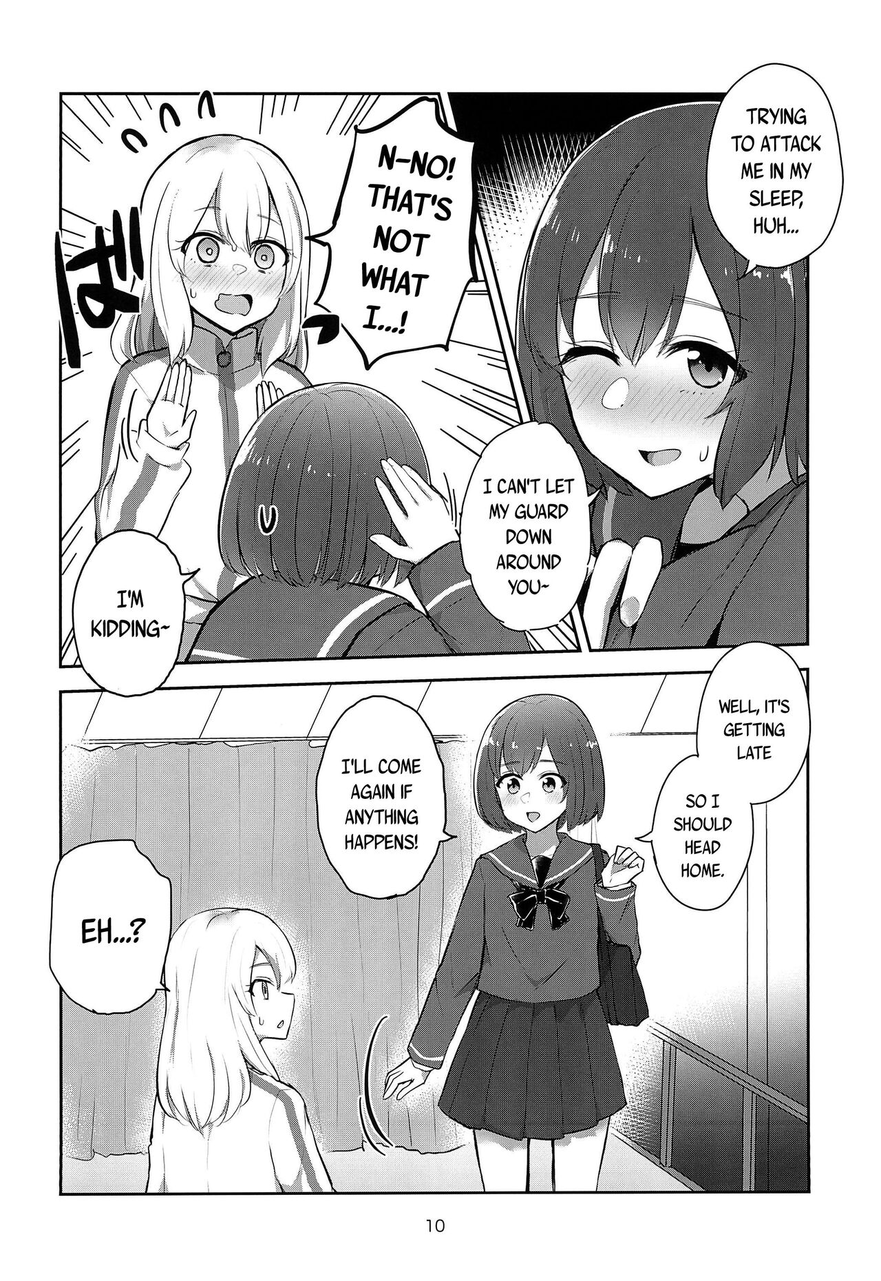Yoru no Sasoi wa Kotowarenai | Kano Can't Refuse Yoru's Temptation - Page 10