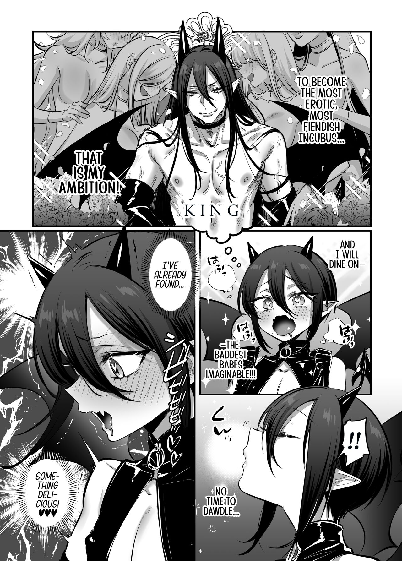 Incubus-kun♂ Succubus Ochi♀!? | ♂Fall From Grace♀ - Page 5
