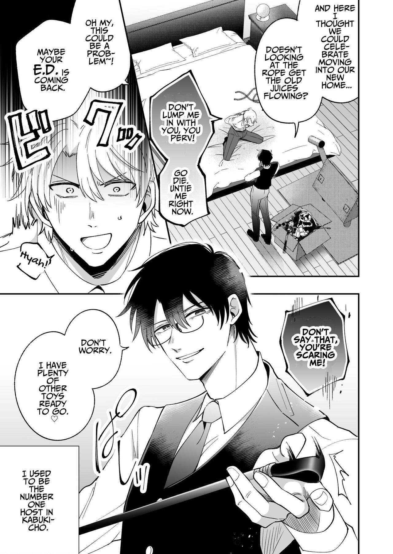 Impotent Ex-Host Playboy 3 Imprisoned Forever by a Freak - Page 8