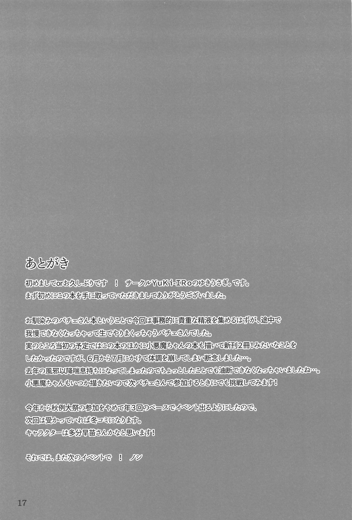 Patchouli-sama wa Koi no ga Hoshii - Page 16