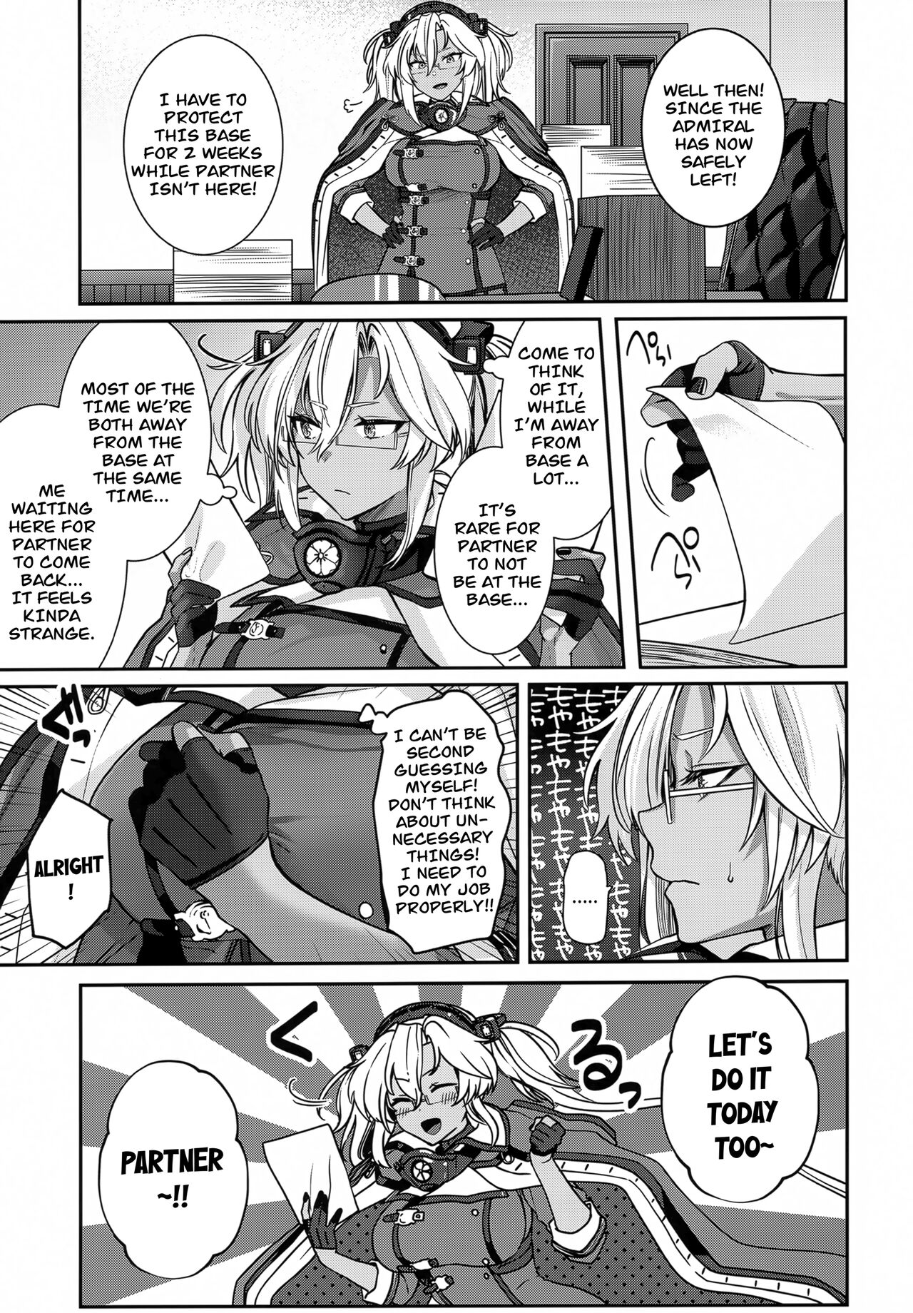 (C102) [Marosaan (Yunamaro)] Musashi-san no Yoru Jijou Hitoribocchi no Yoru Hen | Musashi's Nightly Affairs -The Night Alone- (Kantai Collection -KanColle-) [English] [CarlJPTL] - Page 6