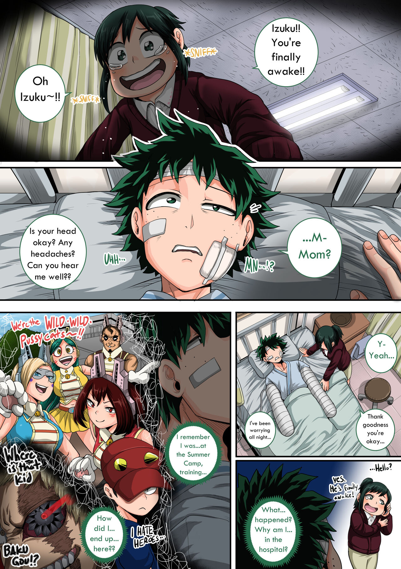 [Juicebox Koujou (Juna Juna Juice)] Boku no Harem Academia Ch. 8: Kanojo-tachi no Kesshin (Zenpen) | Boku no Harem Academia Ch. 8: Kanojo-tachi no Kesshin (Zenpen) | Boku No Harem Academia Ch. 8: Breaking into a Broken Heart (Part. 1) (Boku no Hero Academia) [English] - Page 4