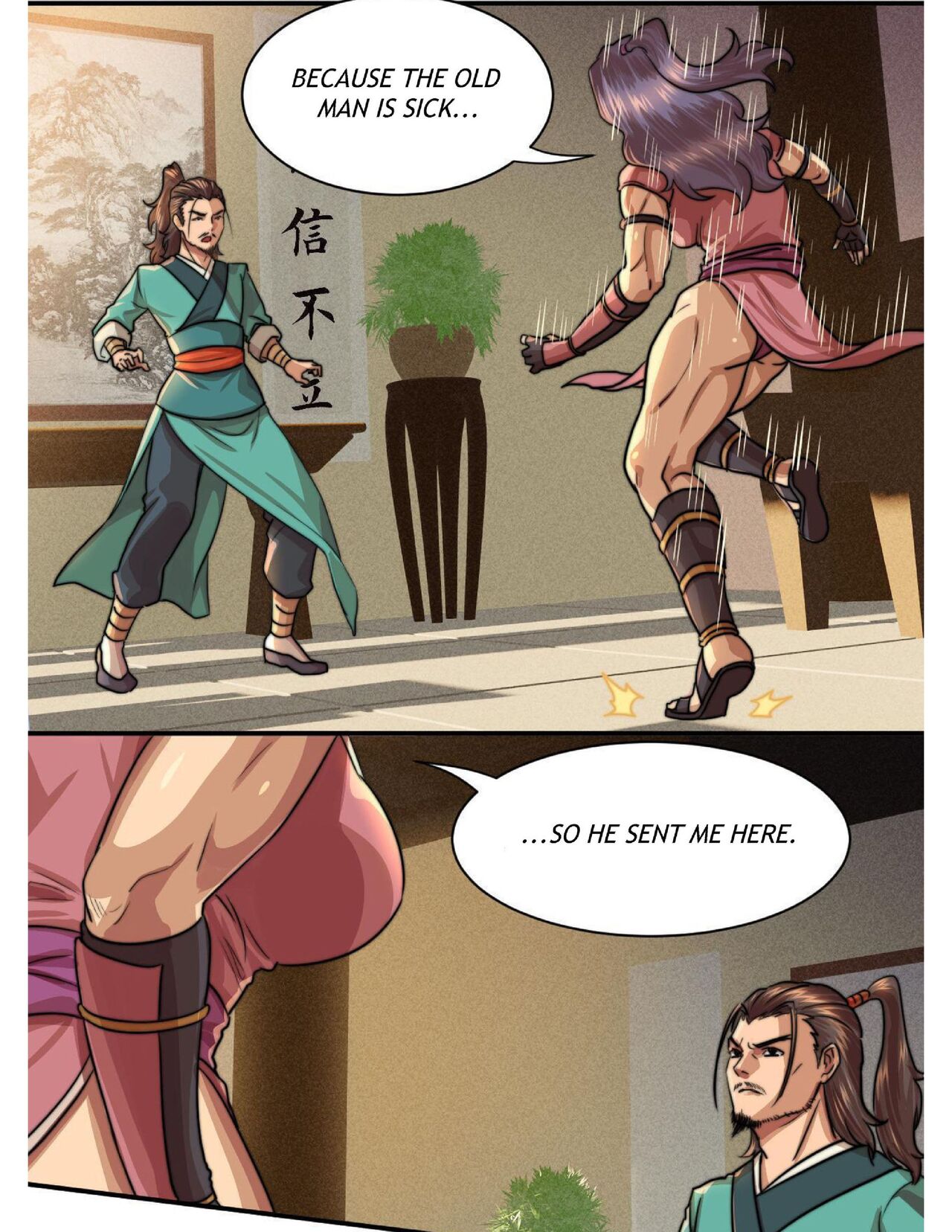 Jinguo female muscle warrior - Page 26