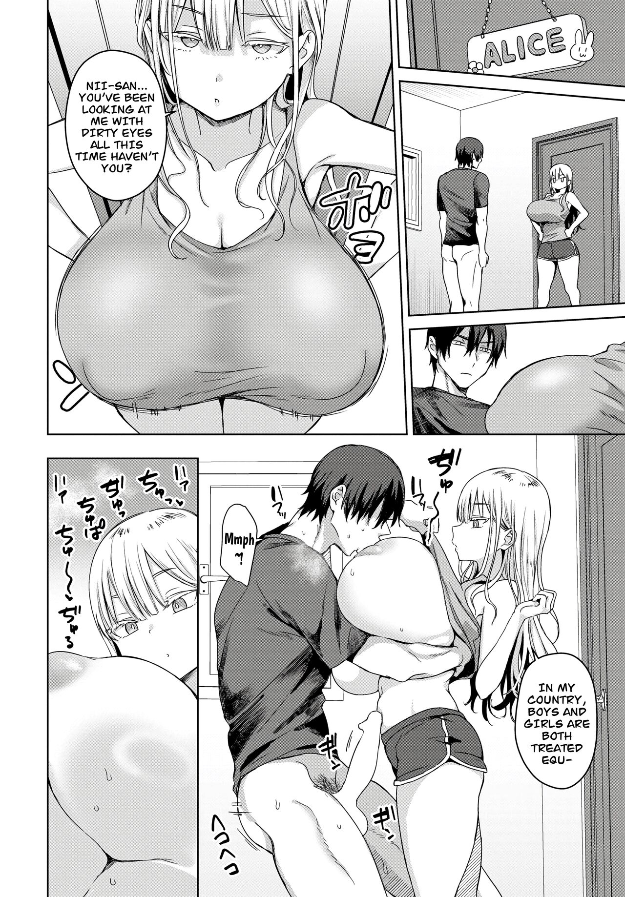 StepSister with Huge Tits, Charge! page 10 - inseki big breasts hentai manga - read online free