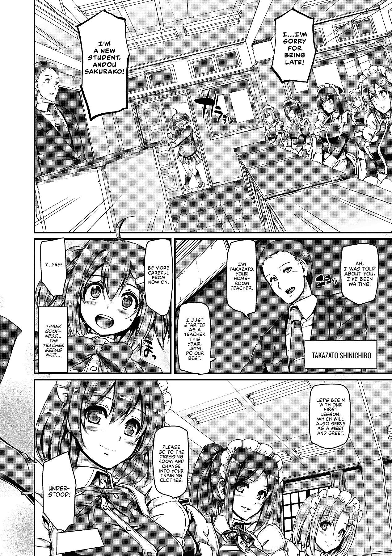 [Alexi Laiho] Maid Gakuen e Youkoso!! - Welcome to Maid Academy Ch. 1-2 [English] [Decensored] [Digital] page 10 - maid big breasts hentai manga - read online free