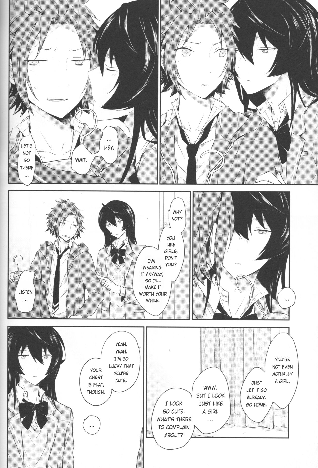 Osananajimi ga Josou Shimashite | My Childhood Friend, Cross-Dressing page 11 featuring mao isara ensemble stars parody - schoolboy uniform schoolgirl uniform hentai manga - read online free