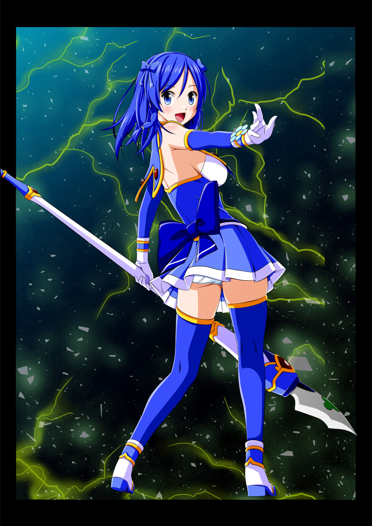 Yotsuba no Senki Clover Rose Ch. 5 page 135 original parody - transformation magical girl hentai manga - read online free