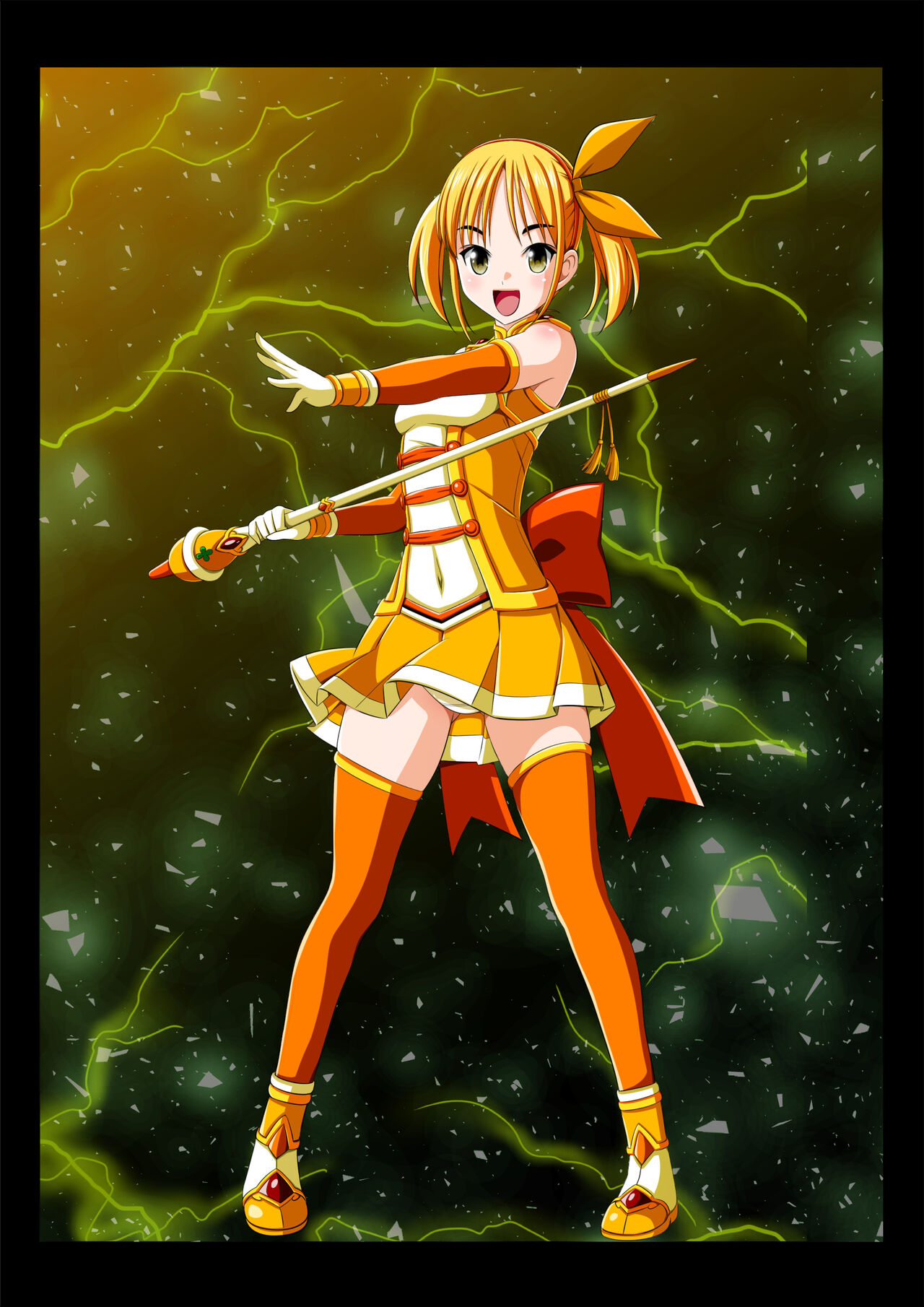 Yotsuba no Senki Clover Rose Ch. 5 page 136 original parody - transformation magical girl hentai manga - read online free